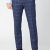 Antique Rogue Slim Fit Navy Tweed with Blue Overcheck Trousers