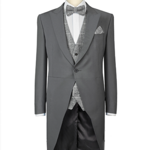Ultimate Grey Slim Fit Tails