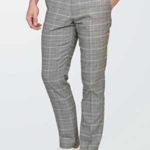 Marc Darcy Ross Grey Check Trousers