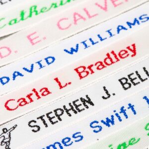 Woven Name Tapes (72)