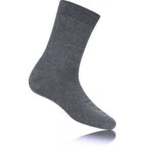 Grey cotton ankle socks